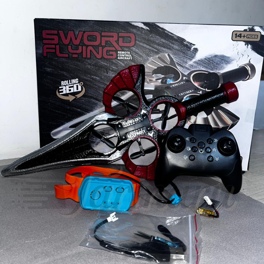 DRON ESPADA VOLADORA 360° – EL JUGUETE VIRAL QUE DOMINA EL AIRE