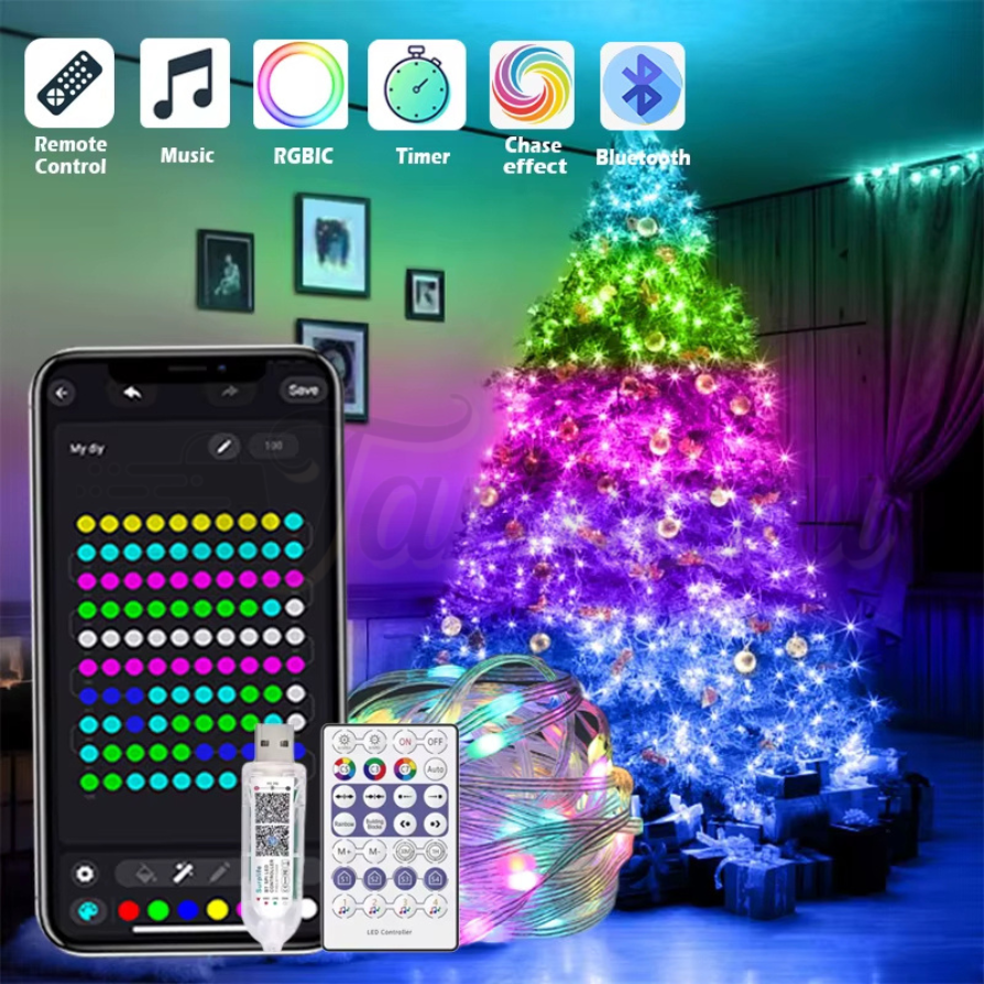 LUCES SMART RGB - Control total  desde tu celular.