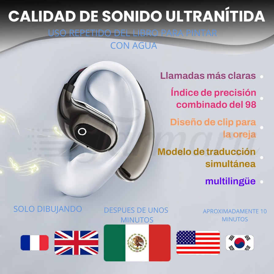 🎧 Audífonos Traductores XG99